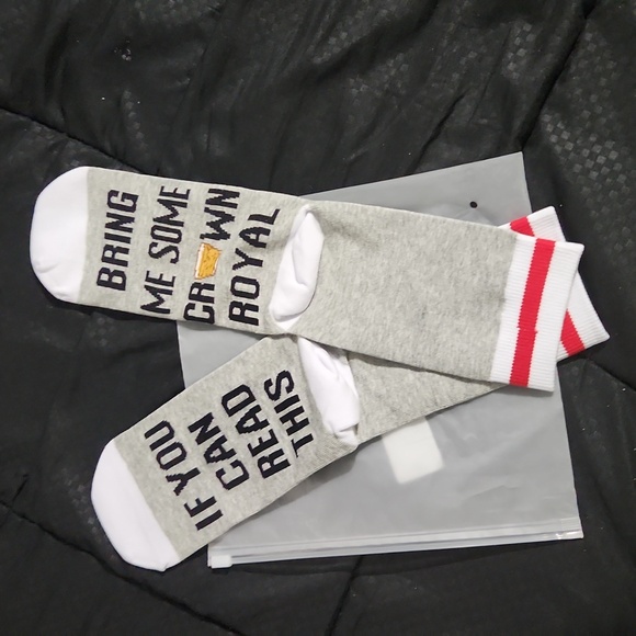 Source Unknown Other - If you can read this bring me some Crown Royal socks brand new in package